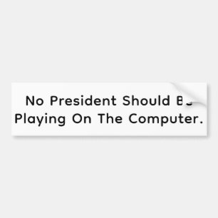 Pegatina Para Coche Quitarle la computadora a Trump Hankamer Artjunkha