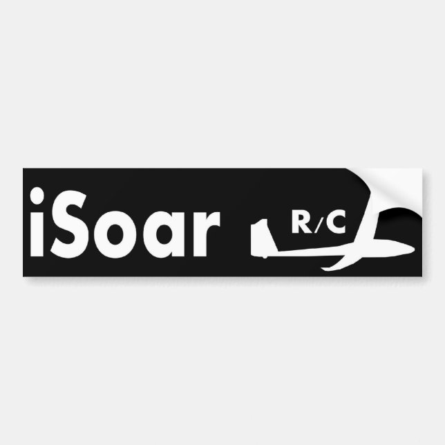 Pegatina Para Coche R/C iSoar (Frente)