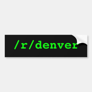 Pegatina Para Coche /r/denver