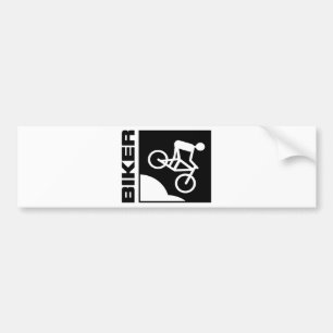 Pegatina Para Coche radfahrer biker bike mountainbike mtb downhill