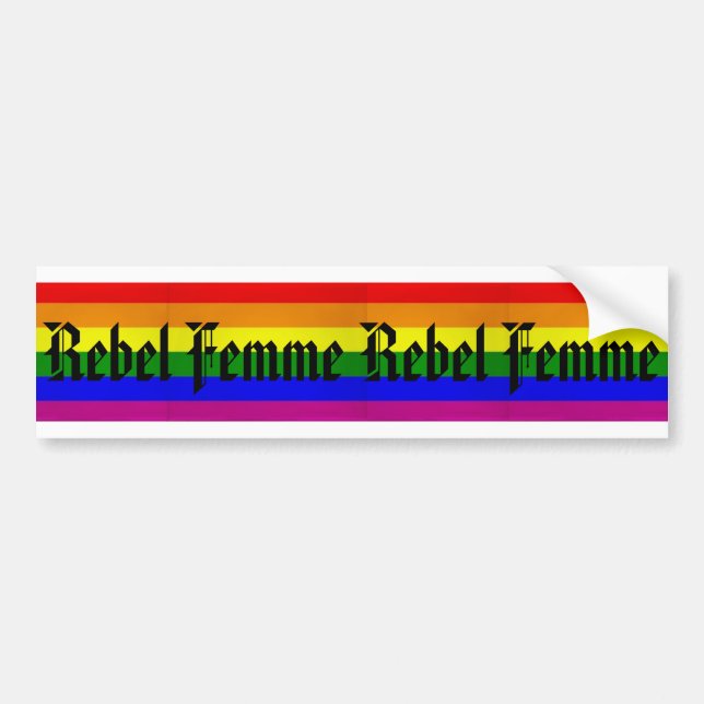 Pegatina Para Coche rainbowflag, rainbowflag, rainbowflag, rainbowf… (Frente)