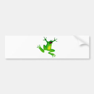 Pegatina Para Coche rana verde de baile