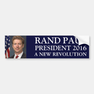 PEGATINA PARA COCHE RAND PAUL 2016