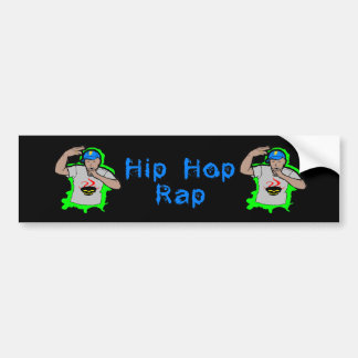 Pegatina Para Coche Rap 1 de Hip Hop