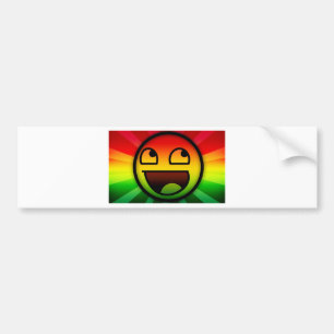 PEGATINA PARA COCHE RAP DEL REGGAE DE RASTAFARI