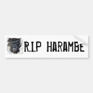 Pegatina Para Coche RASGÓN Harambe