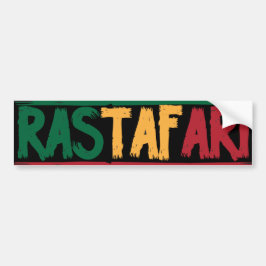 Pegatina Para Coche Rastafari