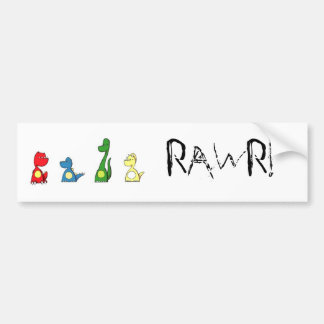 Pegatina Para Coche rawr