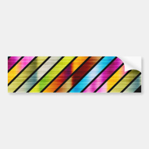 Pegatina Para Coche Rayas de color lisas