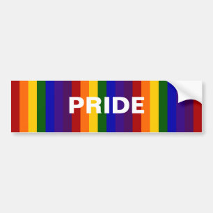 Pegatina Para Coche Rayas del arco iris