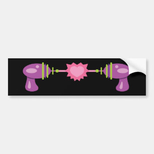 Pegatina Para Coche Raygun Love