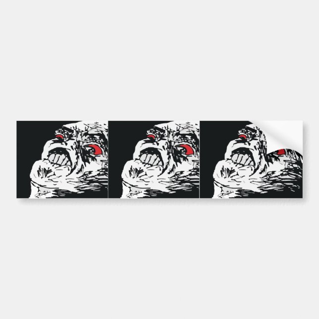 Pegatina Para Coche Raza mega Ception (Frente)