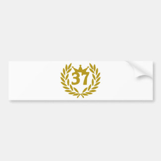 Pegatina Para Coche real-laurel-corona 37