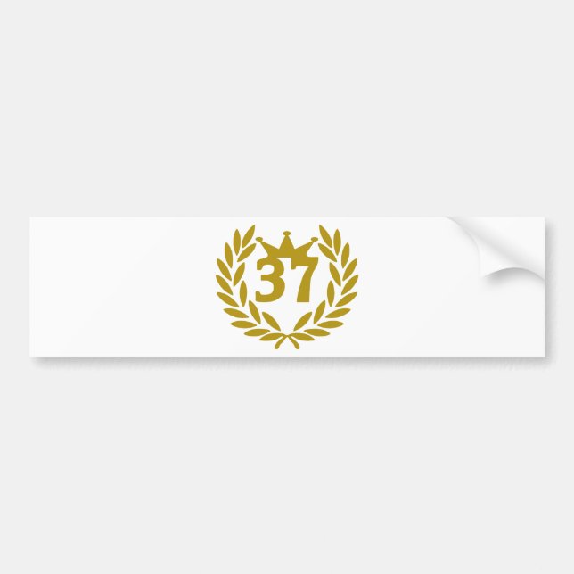 Pegatina Para Coche real-laurel-corona 37 (Frente)