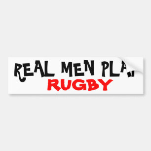 PEGATINA PARA COCHE REAL MEN PLAY, RUGBY