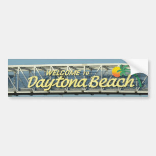 Pegatina Para Coche Recepción a Daytona Beach