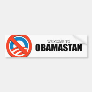 Pegatina Para Coche Recepción a Obamastan