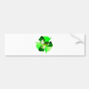 Pegatina Para Coche Reciclar