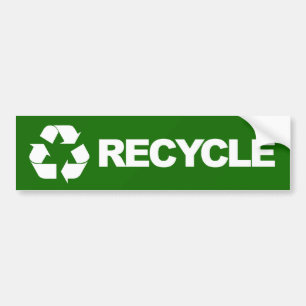 Pegatina Para Coche Recicle
