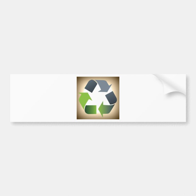 Pegatina Para Coche Recicle #1 (Frente)