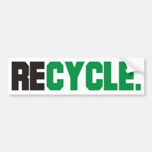Pegatina Para Coche ¡Recicle los productos y los diseños!