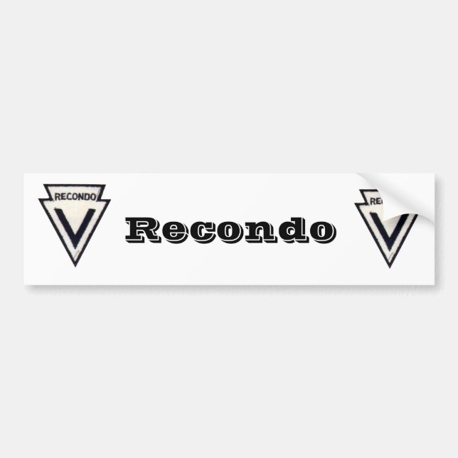 Pegatina Para Coche Recondo (Frente)