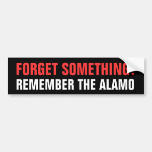 Pegatina Para Coche Recuerde el Álamo