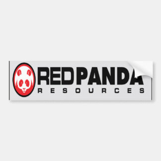 Pegatina Para Coche Recursos de la panda roja