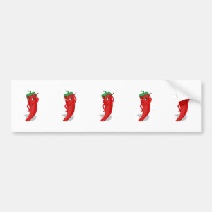 Pegatina Para Coche Red Hot Pepper Diva