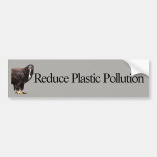 Pegatina Para Coche Reducir la contaminación plástica