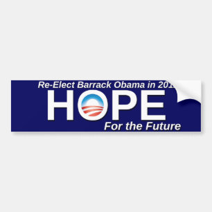 Pegatina Para Coche Reelija a Barack Obama
