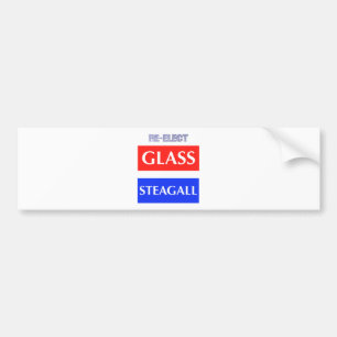 Pegatina Para Coche REELIJA Steagall de cristal