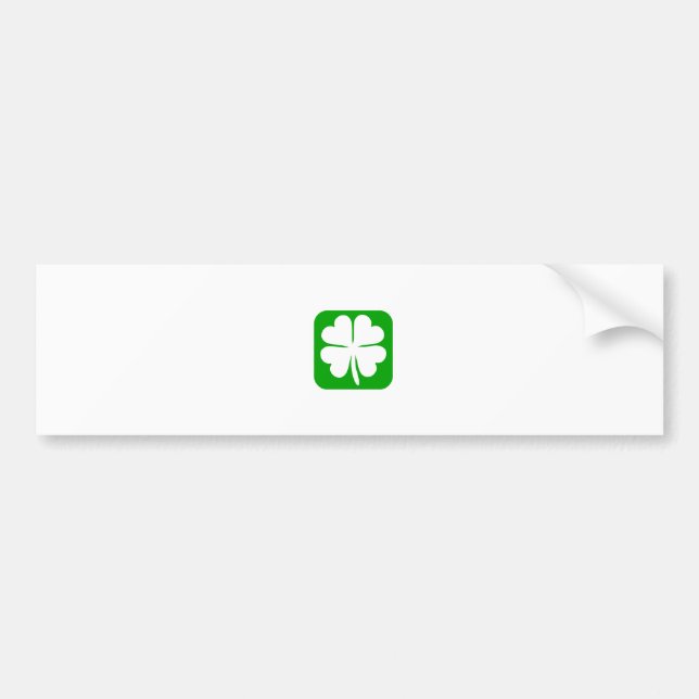 Pegatina Para Coche Regalo del día de Charm St. Patrick (Frente)