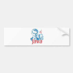 Pegatina Para Coche Regalo del programador de Java