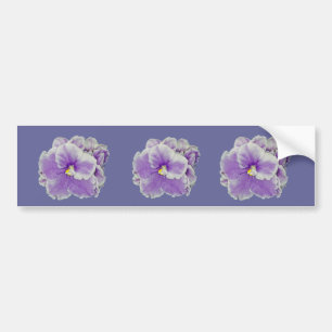 Pegatina Para Coche Regalos de la púrpura de la violeta africana
