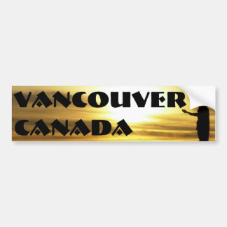 Pegatina Para Coche Regalos de recuerdo de Vancouver Bumper Sticker Va