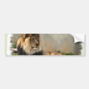 Pegatina Para Coche Regalos del arte de los amantes del león