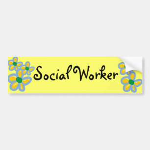 Pegatina Para Coche Regalos del asistente social