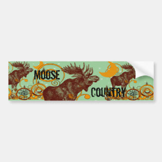 Pegatina Para Coche Regalos Vintage Moose