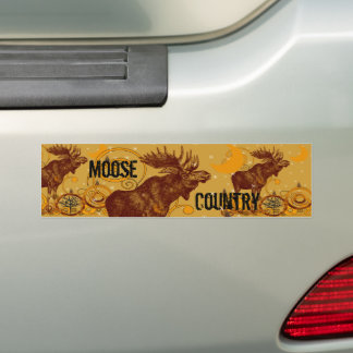 Pegatina Para Coche Regalos Vintage Moose
