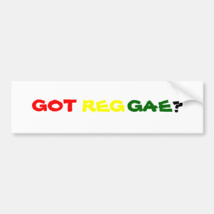 PEGATINA PARA COCHE ¿REGGAE CONSEGUIDO?