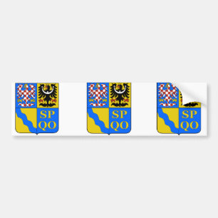 Pegatina Para Coche Región de Olomouc, checa