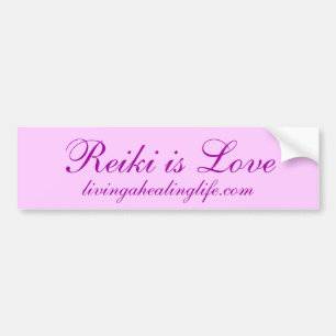 Pegatina Para Coche Reiki es amor