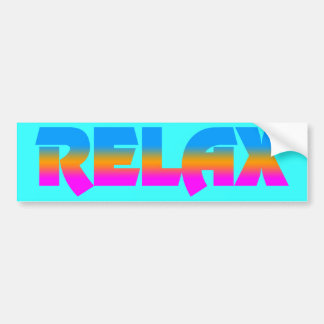 Pegatina Para Coche Relax de estilo vintage de Corey Tiger 80