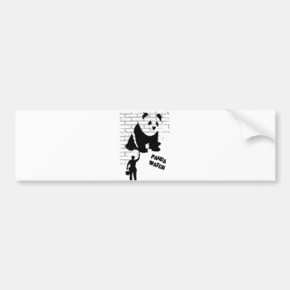 Pegatina Para Coche Reloj de la panda
