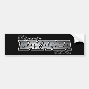 Pegatina Para Coche Representin el área de la bahía
