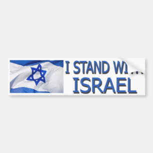 PEGATINA PARA COCHE REPRESENTO ISRAEL