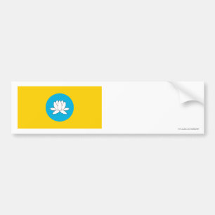 Pegatina Para Coche República de la bandera de Kalmukia