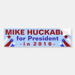 Pegatina Para Coche Republicano 2016 del presidente elección de Mike