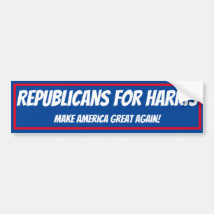 Pegatina Para Coche Republicanos con stickers de parachoques para harr